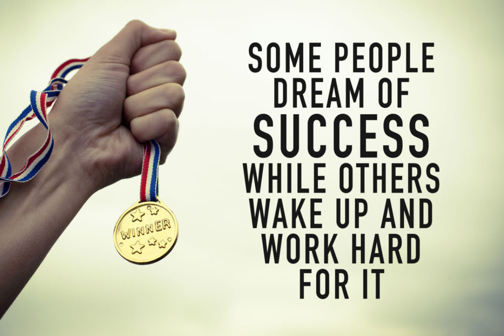 iStock-success-1725 Some people dream of success while others wake up and work hard for it.